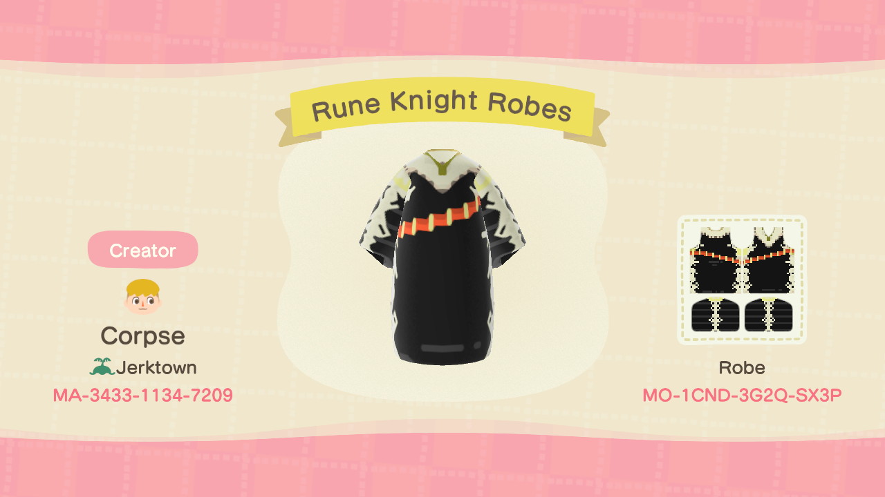An outfit for Dycedarg Beoulve. It is titled 'Rune Knight Robes.'