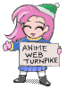 A banner for the site Anime Web Turnpike