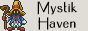 A banner for the site Mystik Haven