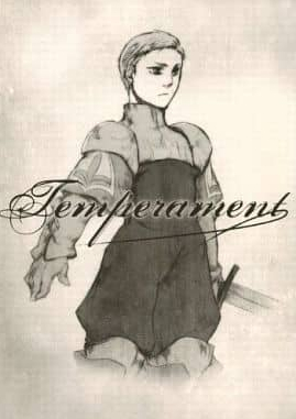 Cover for TEMPERAMENT